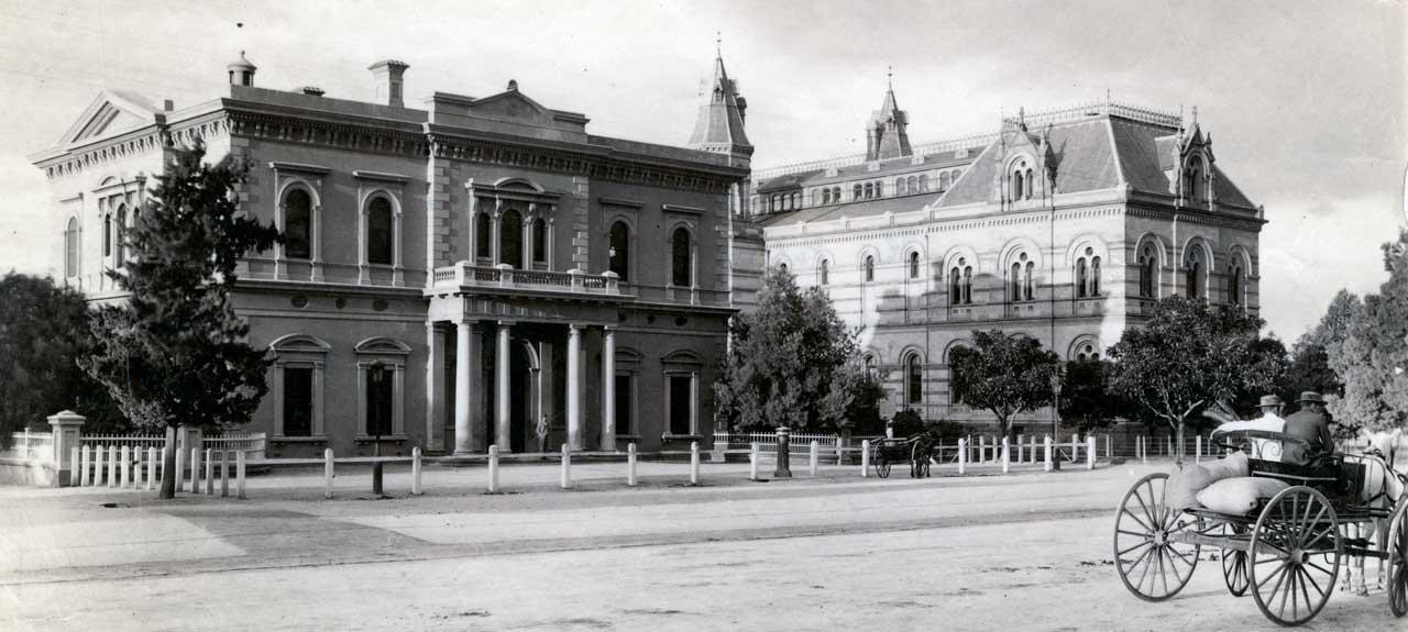 South Australian Institute Building, 1890. SLSA: B12580