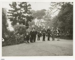 A group of people attending a reception at Government House in South Australia, 1901. SLSA: B 54024