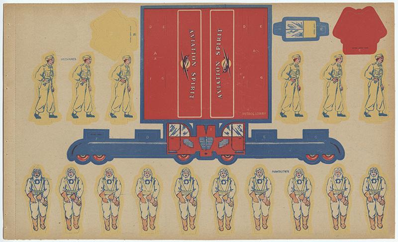 The front of the petrol lorry cut out model [SLSA clrci22074740]