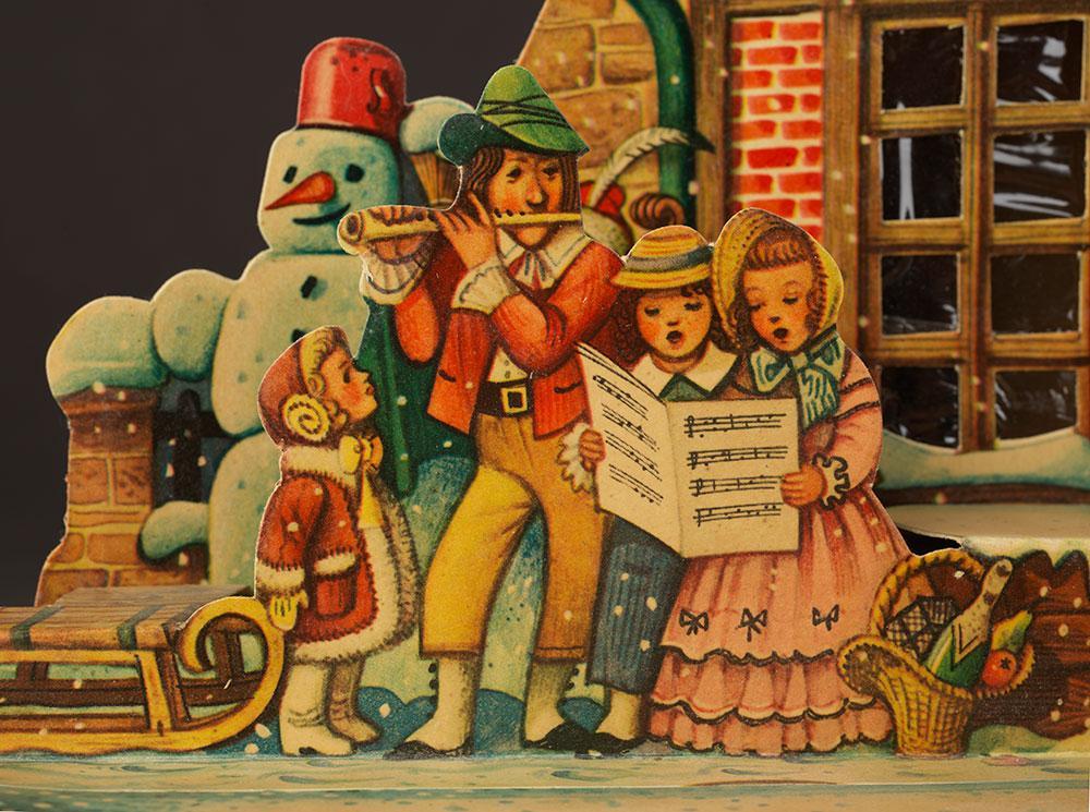 Detail of the pop-up in Father Christmas, a book by Vojtěch Kubašta. SLSA: clrc i22817190