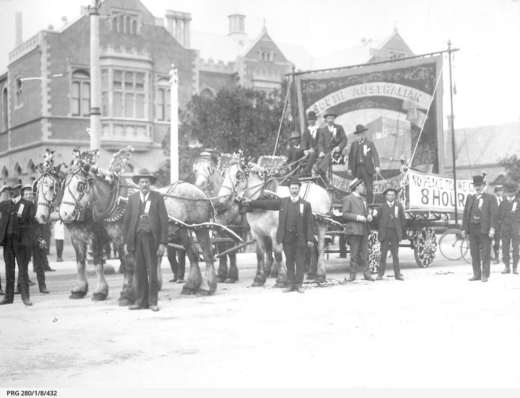 Eight Hour Day procession. SLSA: PRG 280/1/8/432