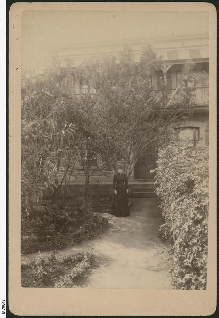 Mary Lee at her Adelaide Home. SLSA: B 70648