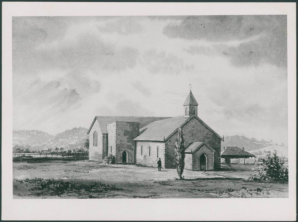 St. Michael's Church, Bungaree. SLSA: B 12574 