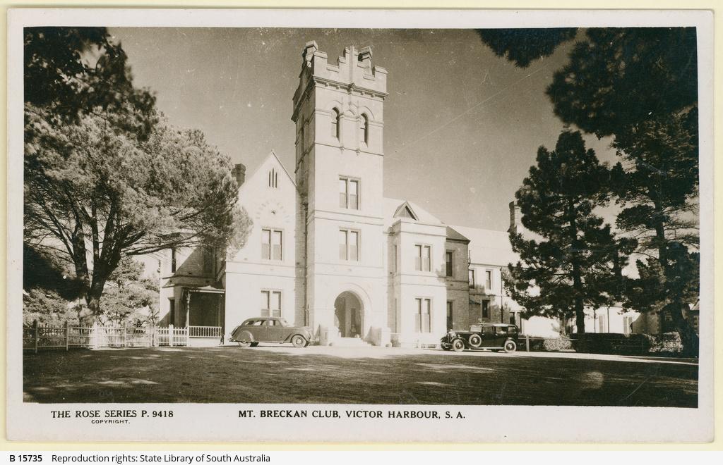 Mount Breckan, Victor Harbour, photo taken in approximately 1920. SLSA: B 15735  