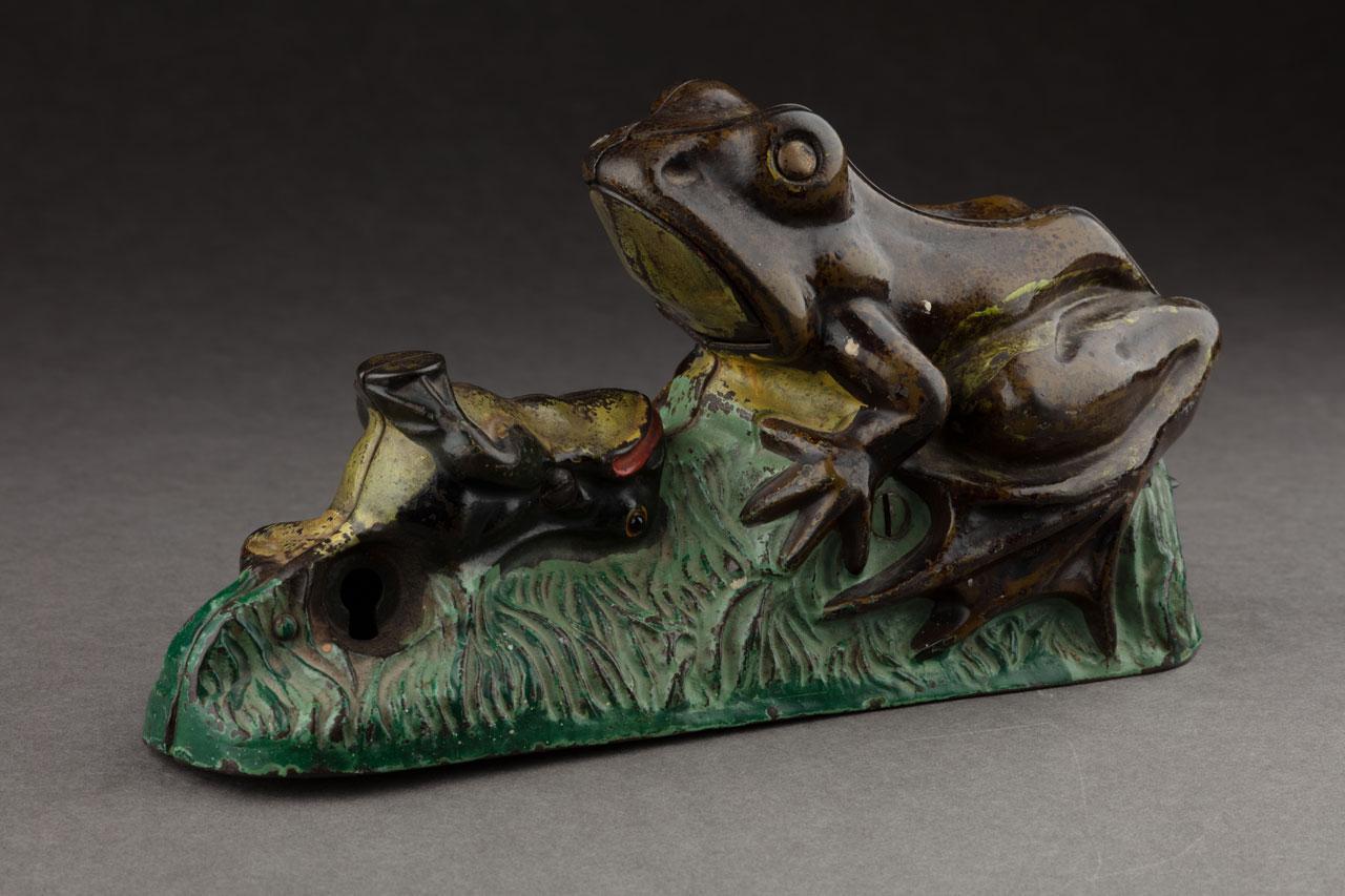 Bullfrog toy savings bank (SLSA: clrcri15835224-1)