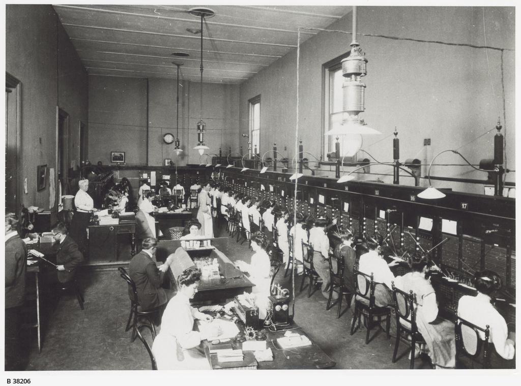 Adelaide Telephone Exchange, Franklin Street.