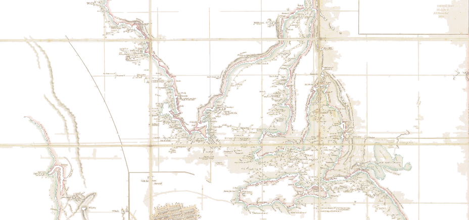 The maritime portion of South Australia, map illustrated by John Arrowsmith. SLSA: BRG 42/120/26