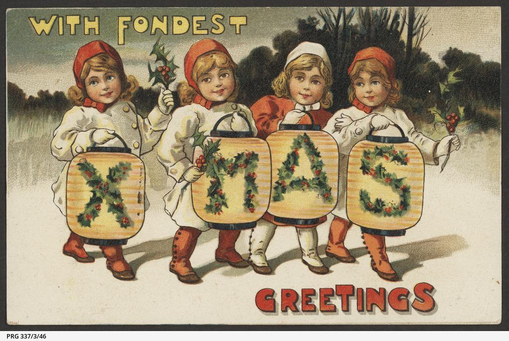 'With Fondest Xmas Greetings', SLSA: PRG/337/3/46