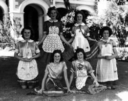 Convent School students, 1950. SLSA: BRG 347/100