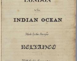 Page 2 of Burton's Whaling voyage journal