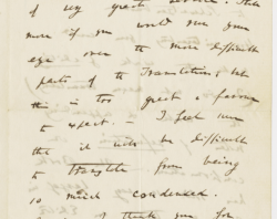 •	Letter written by Charles Darwin, Down, Bromley, Kent, England, to Dr H.G. Bronn (in Germany?) in which he discusses a possible German translation of 'Origin of Species'. SLSA: D 4639/3