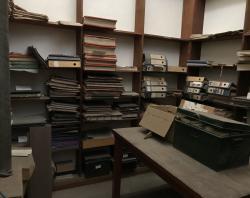 One of the store room featuring the records of the SA Brewing Company.