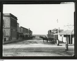 Ellen Street, Moonta, photo taken in approximately 1874. SLSA: B 24477 