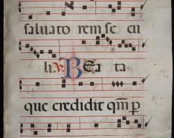 Page 25 of the Antiphonal illuminated manuscript