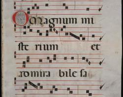 Page 21 of the Antiphonal illuminated manuscript