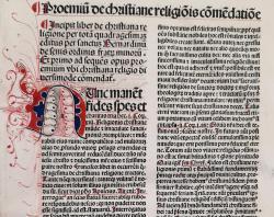 An example of a guided letter in Bernardino.