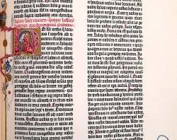 An example of the Gutenberg initial illumination.