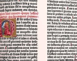 An example of the Gutenberg initial illumination.