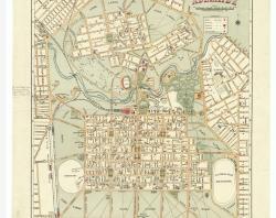 Adelaide, compiled by WH and RJ Edmunds, 1936. In this map the morgue is featured in the cemetery in the lower left-hand corner. SLSA: C 228/1  