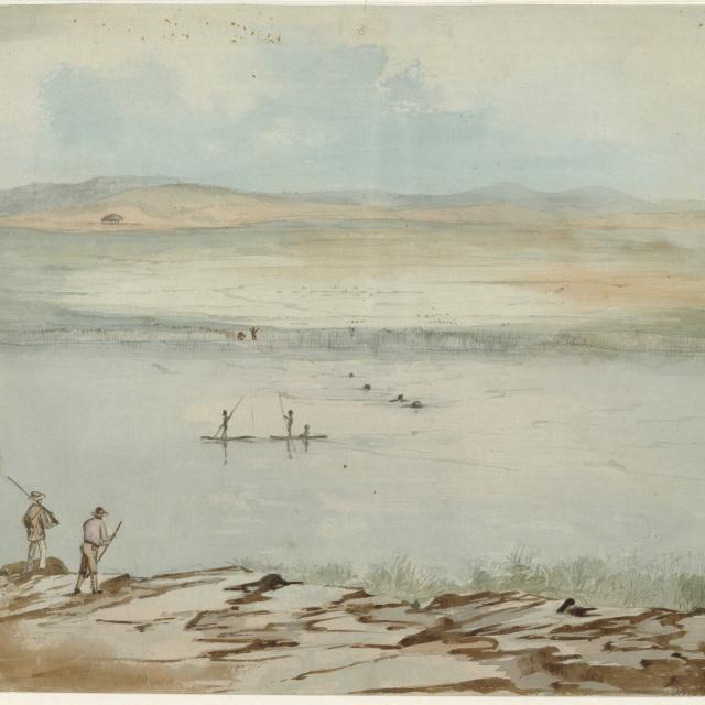 W.A. Cawthorne, ‘Inlet’, South Australian Drawings c 1843-1879, Mitchell Library, State Library of NSW