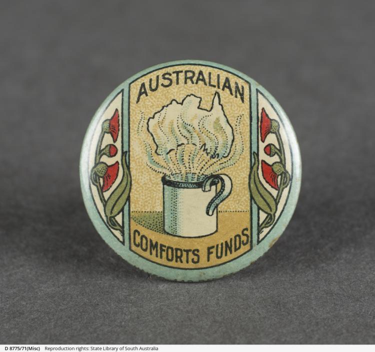 WW c1915 Comforts Fund Badge SLSA: D 8775/71 