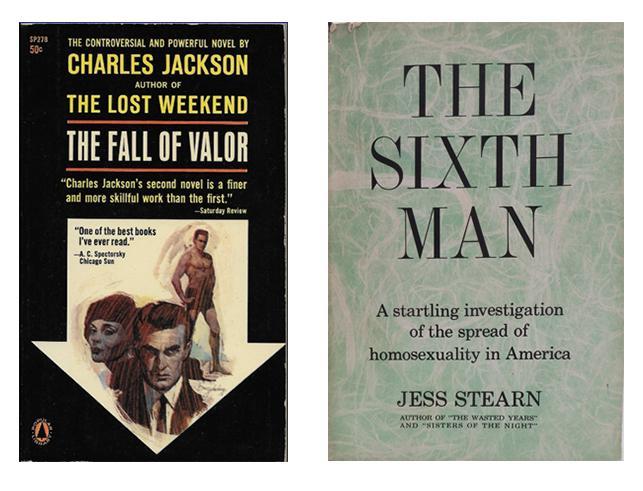Book covers - The Fall of Valour and The Sixth Man